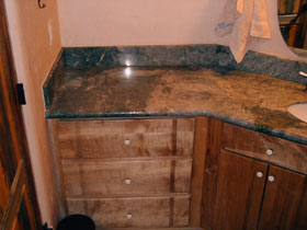 Costal Emerald Oak Vanity